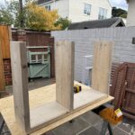 Separator fitted into place and ready for securing.